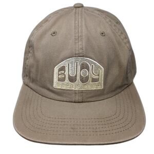 AS Colour Baseball Cap Brown One Size Buoy Water Club Patch Cotton Slideback hat